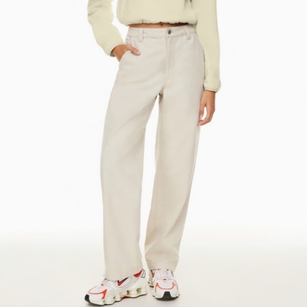 NWT TNA Greenwich Pant - Mullein Size 00 SHORT